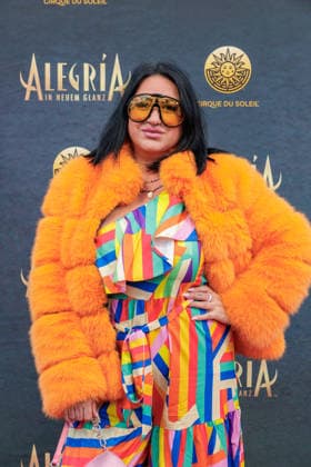 26 03 2026 Düsseldorf Cirque du Soleil Alegria Red Carpet on the evening of the Düsseldorf premiere Here Nicki Pistola Düsseldorf Gerresheim Glasmacherviertel North Rhine-Westphalia Germany