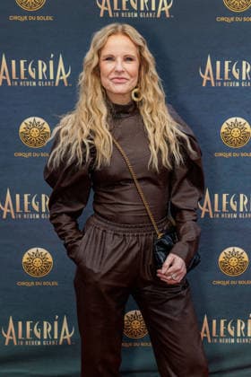 26 03 2026 Düsseldorf Cirque du Soleil Alegria Red Carpet on the evening of the Düsseldorf premiere Here Katja Burkhard Düsseldorf Gerresheim Glasmacherviertel North Rhine-Westphalia Germany