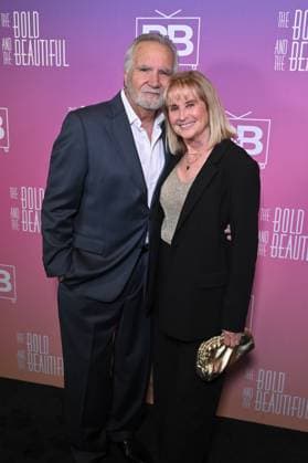 John McCook, Laurette Spang McCook at arrivals for THE BOLD AND THE BEAUTIFUL BBTV Launch Party, Wheelhouse LA, Los Angeles, CA, March 26, 2026. Photo By: Michael Mattes Everett Collection THE BOLD AND THE BEAUTIFUL BBTV Launch Party PUBLICATIONXNOTxINxCANxCHNxFRAxITAxJPNxNORxPOLxRUSxESPxUKxUSA
