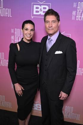 Michelle Kanan, Sean Kanan at arrivals for THE BOLD AND THE BEAUTIFUL BBTV Launch Party, Wheelhouse LA, Los Angeles, CA, March 26, 2026. Photo By: Michael Mattes Everett Collection THE BOLD AND THE BEAUTIFUL BBTV Launch Party PUBLICATIONXNOTxINxCANxCHNxFRAxITAxJPNxNORxPOLxRUSxESPxUKxUSA