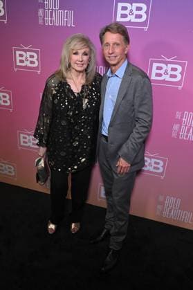 Morgan Fairchild, Brad Bell at arrivals for THE BOLD AND THE BEAUTIFUL BBTV Launch Party, Wheelhouse LA, Los Angeles, CA, March 26, 2026. Photo By: Michael Mattes Everett Collection THE BOLD AND THE BEAUTIFUL BBTV Launch Party PUBLICATIONXNOTxINxCANxCHNxFRAxITAxJPNxNORxPOLxRUSxESPxUKxUSA