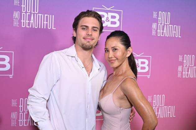 Crew Morrow, Naomi Matsuda at arrivals for THE BOLD AND THE BEAUTIFUL BBTV Launch Party, Wheelhouse LA, Los Angeles, CA, March 26, 2026. Photo By: Michael Mattes Everett Collection THE BOLD AND THE BEAUTIFUL BBTV Launch Party PUBLICATIONXNOTxINxCANxCHNxFRAxITAxJPNxNORxPOLxRUSxESPxUKxUSA