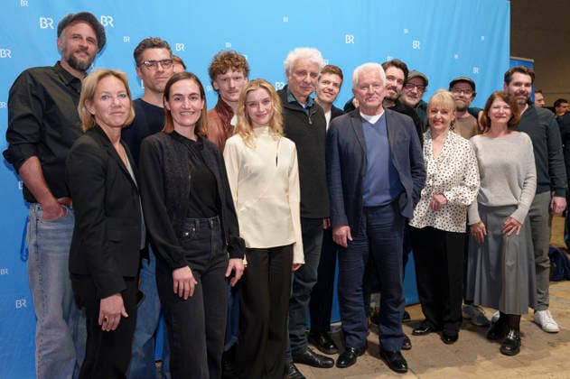 Udo Wachtveitl, Ferdinand Hofer and Miroslav Nemec with cast and crew at the premiere of the ARD TV movie Tatort Unvergänglich , the last case of Ivo Batic and Franz Leitmayr, in the Audimax of the University of Television and Film Munich, 26 03 2026 Foto:xN.xKolinzx xFuturexImagex tatort_6346