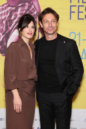 Bari - Bif&st pictured: Giorgio Pasotti with Valentina Cervi  Copyright: x xipa-agency.netx xFabioxSerinox IPA_Agency_IPA73489033