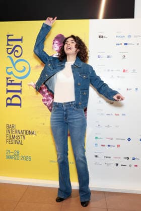 Bari - Bif&st in the photo Tecla Insolia  Copyright: x xipa-agency.netx xFabioxSerinox IPA_Agency_IPA73489087