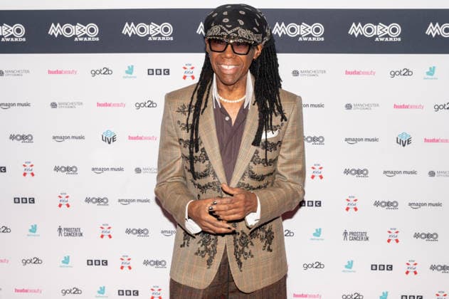 Mobo Awards 2026 Arrivals for the Mobo Awards 2026 at the Co-Op Live Arena in Manchester Featuring: Nile Rogers Where: Manchester, United Kingdom When: 27 Mar 2026 Credit: Graham Finney WENN Manchester United Kingdom Copyright: xWENNx wenn41198730 x wenn41198730