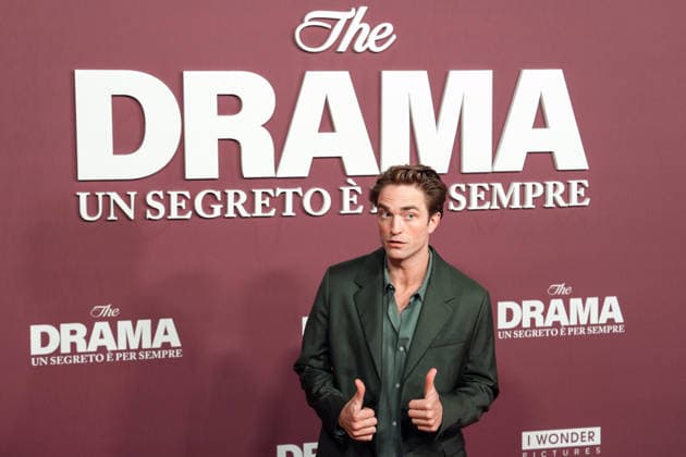 Robert Pattinson attends the photocall of The Drama ( Un segreto e per sempre ) at Cinema Adriano in Rome (Italy) on March 26, 2026. AntoniettaxBaldassarre