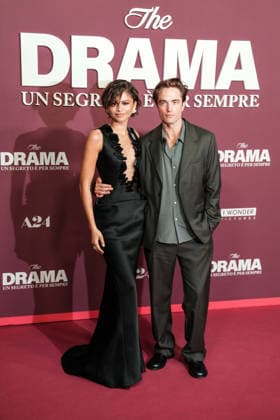 March 26, 2026, Rome, Italy: Zendaya Maree Stoermer Coleman and Robert Pattinson attend the photocall of The Drama ( Un segreto e per sempre ) at Cinema Adriano in Rome (Italy) on March 26, 2026. Rome Italy  - ZUMAi110 20260326_zna_i110_097 Copyright: xAntoniettaxBaldassarrex