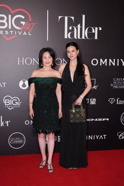 HONG KONG, CHINA - MARCH 26: Businesswoman Pansy Ho Chiu-king (L) attends Big Art Festival during Art Basel Hong Kong 2026 on March 26, 2026 in Hong Kong, China.  Copyright: xVCGx 111630893652