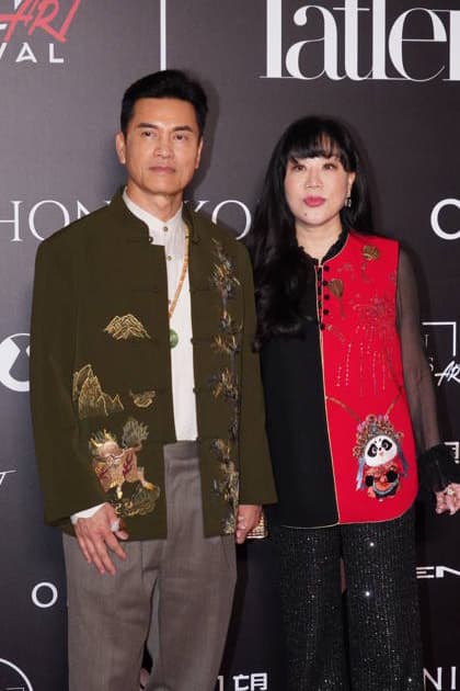 HONG KONG, CHINA - MARCH 26: Actor Raymond Lui Leung-wai and actress Yang Xiaojuan attend Big Art Festival during Art Basel Hong Kong 2026 on March 26, 2026 in Hong Kong, China.  Copyright: xVCGx 111630893667