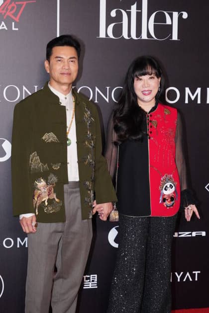 HONG KONG, CHINA - MARCH 26: Actor Raymond Lui Leung-wai and actress Yang Xiaojuan attend Big Art Festival during Art Basel Hong Kong 2026 on March 26, 2026 in Hong Kong, China.  Copyright: xVCGx 111630893670