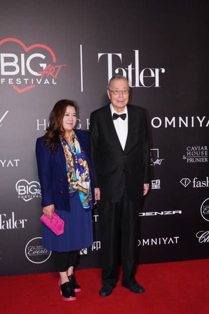 HONG KONG, CHINA - MARCH 26: Pianist and composer Liu Shikun (R) attends Big Art Festival during Art Basel Hong Kong 2026 on March 26, 2026 in Hong Kong, China.  Copyright: xVCGx 111630893673