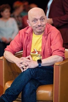 MDR Riverboat comedian Bernhard Hoëcker on the occasion of the recording of the MDR talk show Riverboat on 27 03 2026 at Mediacity Leipzig 20260327ADO0009