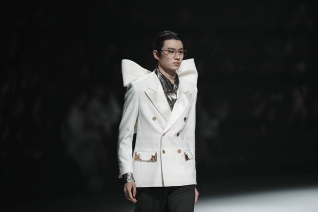 March 27, 2026, Beijing, China: A model walks the runway at the Zickness show by designer Zic during 2026 China International Fashion Week Beijing China - ZUMAx102 20260327_zsp_x102_001 Copyright: xPeterxCooperx