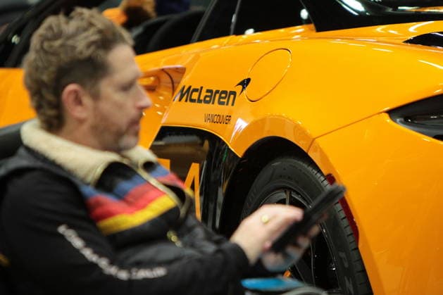 March 27, 2026, Vancouver, Bc, Canada: Mclaren in Vancouver Auto Show.The 2026 Vancouver International Auto Show was held at the vancouver convention centre west. Vancouver Canada  - ZUMAa223 20260327_zip_a223_010 Copyright: xMazyarxAsadix