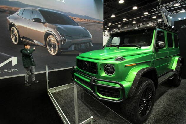 March 27, 2026, Vancouver, Bc, Canada: Benz in Vancouver Auto Show.The 2026 Vancouver International Auto Show was held at the vancouver convention centre west. Vancouver Canada  - ZUMAa223 20260327_zip_a223_019 Copyright: xMazyarxAsadix