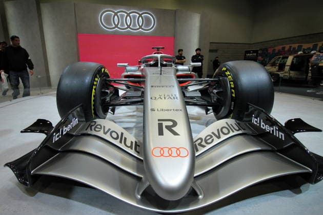 March 27, 2026, Vancouver, Bc, Canada: Audi in Vancouver Auto Show.The 2026 Vancouver International Auto Show was held at the vancouver convention centre west. Vancouver Canada - ZUMAa223 20260327_zip_a223_038 Copyright: xMazyarxAsadix