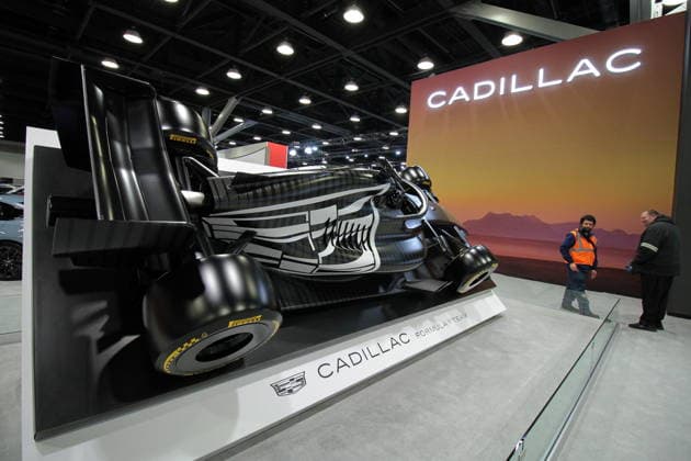March 27, 2026, Vancouver, Bc, Canada: Cadiillac in Vancouver Auto Show.The 2026 Vancouver International Auto Show was held at the vancouver convention centre west. Vancouver Canada - ZUMAa223 20260327_zip_a223_041 Copyright: xMazyarxAsadix