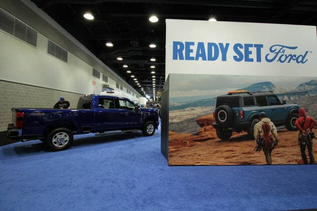 March 27, 2026, Vancouver, Bc, Canada: Ford in Vancouver Auto Show.The 2026 Vancouver International Auto Show was held at the vancouver convention centre west. Vancouver Canada - ZUMAa223 20260327_zip_a223_046 Copyright: xMazyarxAsadix