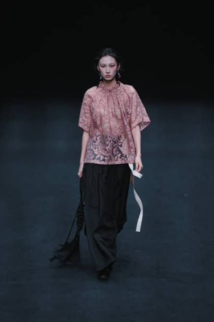 RECORD DATE NOT STATED 2026 China International Fashion Week A model walks the runway at the A.1 Fashion Changes Life show by designer Jiayu Xu during 2026 China International Fashion Week on March 27, 2026 in Beijing, China. (Photo by Peter Li Nexpher Images) Beijing Beijing