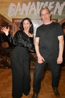 Tülin Sezgin and Jonas Hien at the special screening Banausen Comedy Theater Chaos at Deutsches Theater Berlin, 27 03 2026 Foto:xM.xBehrensx xFuturexImagex banausen_6319