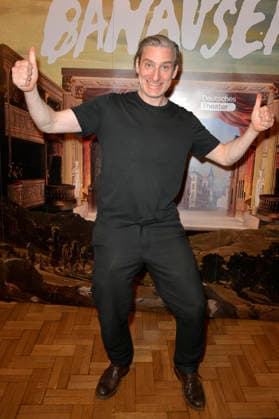 Jonas Hien at the special screening Banausen Comedy Theater Chaos at Deutsches Theater Berlin, 27 03 2026 Foto:xM.xBehrensx xFuturexImagex banausen_6325