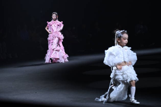 BEIJING, CHINA - MARCH 28: Models walk the runway at the XIANAI collection by designer Huang Yayun on day 9 of China Fashion Week 2026 (Spring) at 798Â·751 PARK on March 28, 2026 in Beijing, China.  Copyright: xChinaxNewsxServicex 111631272683