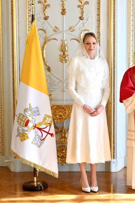 La princesse Charlène de Monaco Entretien au palais pricnier et photo officielle Visite historique du pape Léon XIV à Monaco le 28 mars 2026 Bruno Bebert Dominique Jacovides Bestimage Pope Leo XIV s meeting with Prince Albert II of Monaco and Princess Charlene at the Prince s Palace Historic visit of Pope Leo XIV to Monaco on March 28, 2026 Monaco  Copyright: xDominiquexJacovidesx-xBrunoxBebertx xBestimagexDominiquexJacovidesx-xBrunoxBebertx xBestimagex
