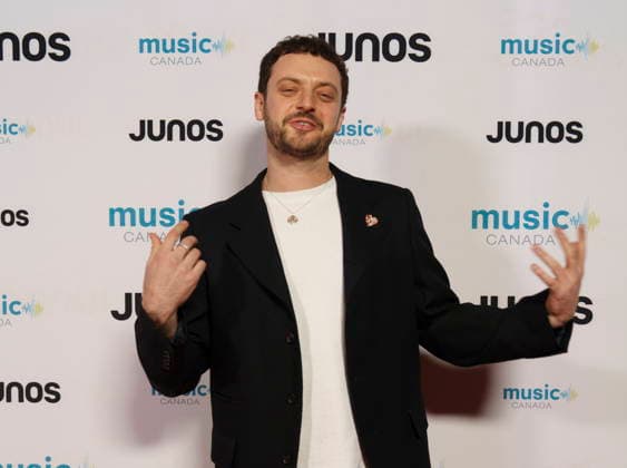 March 28, 2026, Hamilton, On, CAN: Grandson, nominated for Rock Album of the Year, on the red carpet at the 2026 Juno Awards Gala in Hamilton, Saturday, March 28, 2026. Hamilton CAN  - ZUMAc35_ 20260328_zaf_c35_207 Copyright: xPeterxPowerx
