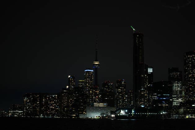 Toronto’s CN Tower Dims for Earth Hour TORONTO, CANADA - MARCH 28: The CN Tower is seen with its exterior lights dimmed during Earth Hour as part of a global movement to protect the environment in Toronto, Canada, on March 28, 2026. Mert Alper Dervis Anadolu Ontario Canada. Editorial use only. Please get in touch for any other usage.  Copyright: x2026xAnadoluxMertxAlperxDervisx