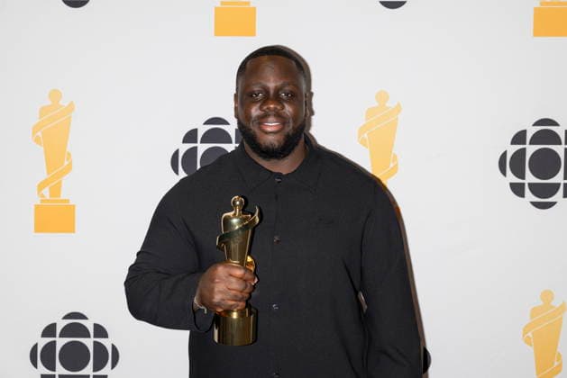 March 28, 2026, Hamilton, On, Canada: Ryan Ofei poses for photos after winning Contemporary Christian Gospel Album of the Year during the 2026 Juno Awards Gala in Hamilton, Saturday, March 28, 2026. Hamilton Canada  - ZUMAc35_ 20260328_zaf_c35_218 Copyright: xNickxIwanyshynx