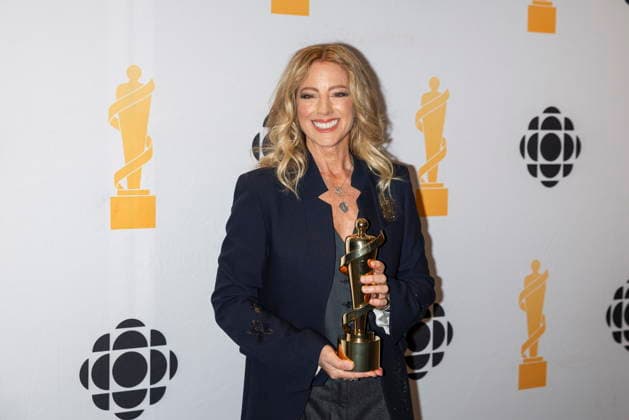 March 28, 2026, Hamilton, On, Canada: Sarah McLachlan poses for photos after winning Adult Contemporary Album of the Year during the 2026 Juno Awards Gala in Hamilton, Saturday, March 28, 2026. Hamilton Canada  - ZUMAc35_ 20260328_zaf_c35_235 Copyright: xNickxIwanyshynx