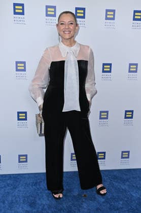 Human Rights Campaign Los Angeles Dinner Camryn Manheim arriving at the Human Rights Campaign Los Angeles Dinner held at the Fairmont Century Plaza on March 28, 2026 in Century City, CA. Century City Fairmont Century Plaza California USA Copyright: xLeexWattx xAFF-USA.COMx