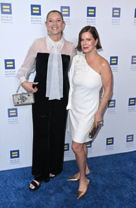 Human Rights Campaign Los Angeles Dinner Camryn Manheim and Marcia Gay Harden arriving at the Human Rights Campaign Los Angeles Dinner held at the Fairmont Century Plaza on March 28, 2026 in Century City, CA. Century City Fairmont Century Plaza California USA Copyright: xLeexWattx xAFF-USA.COMx