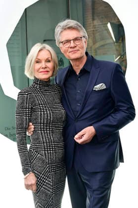Peter Escher with his wife Ulrike at the 9 Windflüchter Charity Gala 2026 in aid of the Betroffen˜ foundation in the Störtebeker Brauquartier Stralsund, 28 03 2026 Foto:xM.xWehnertx xFuturexImagex windfluechter_6303