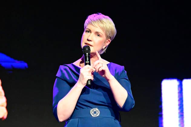 Manuela Schwesig at the 9 Windflüchter Charity Gala 2026 in aid of the Betroffen˜ foundation in the Störtebeker Brauquartier Stralsund, 28 03 2026 Foto:xM.xWehnertx xFuturexImagex windfluechter_6324