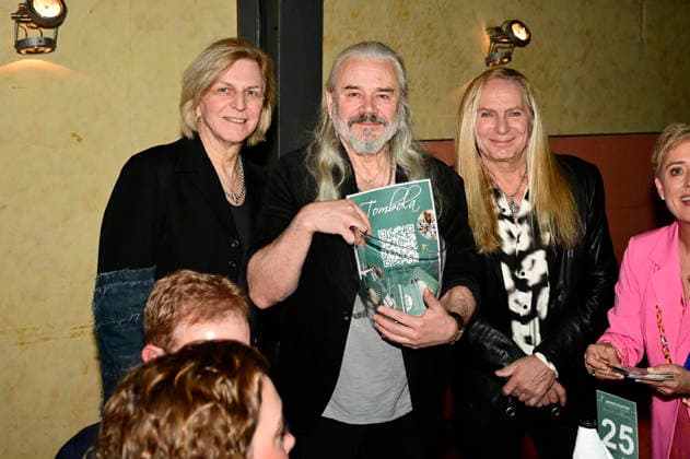 Rüdiger Barton, Hans Jürgen Reznicek and Uwe Hassbecker from Silly at the 9 Windflüchter Charity Gala 2026 in aid of the Betroffen˜ foundation in the Störtebeker Brauquartier Stralsund, 28 03 2026 Foto:xM.xWehnertx xFuturexImagex windfluechter_6330