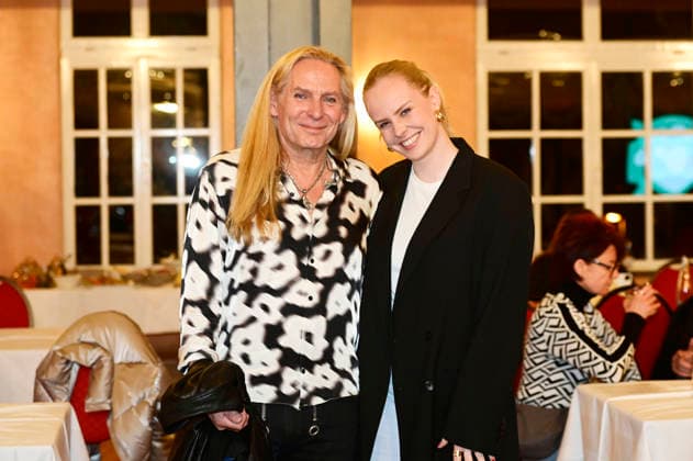Uwe Hassbecker and Clara Lösel at the 9 Windflüchter Charity Gala 2026 in aid of the Betroffen˜ foundation in the Störtebeker Brauquartier Stralsund, 28 03 2026 Foto:xM.xWehnertx xFuturexImagex windfluechter_6332