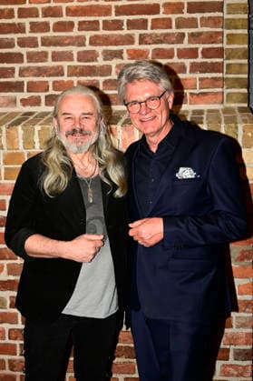 Hans Jürgen Reznicek and Peter Escher at the 9 Windflüchter Charity Gala 2026 in aid of the Betroffen˜ foundation in the Störtebeker Brauquartier Stralsund, 28 03 2026 Foto:xM.xWehnertx xFuturexImagex windfluechter_6344