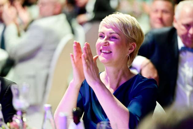 Manuela Schwesig at the 9 Windflüchter Charity Gala 2026 in aid of the Betroffen˜ foundation in the Störtebeker Brauquartier Stralsund, 28 03 2026 Foto:xM.xWehnertx xFuturexImagex windfluechter_6363
