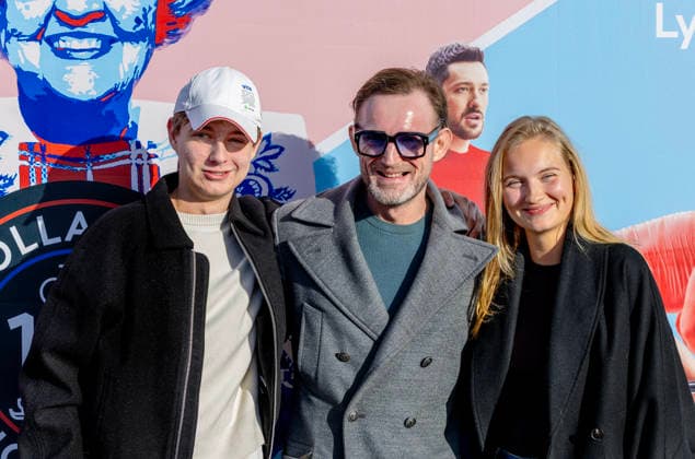 29-03-2026 Heerenveen Prince Bernhard and Isabella and Benjamin van Vollenhoven raising money for the Dutch 100 organized by Lymph & Co in Thialf Heerenveen. Â  Copyright: xPPEx
