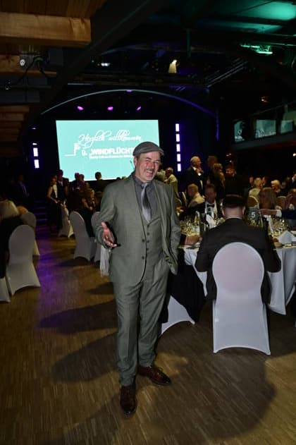 Till Demtroeder at the 9 Windflüchter Charity Gala 2026 in aid of the Betroffen˜ foundation in the Störtebeker Brauquartier Stralsund, 28 03 2026 Copyright: xMatthiasxWehnertx