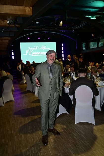 Till Demtroeder at the 9 Windflüchter Charity Gala 2026 in aid of the Betroffen˜ foundation in the Störtebeker Brauquartier Stralsund, 28 03 2026 Copyright: xMatthiasxWehnertx