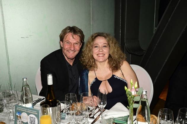 Thure Riefenstein with his wife Patricia Lueger at the 9 Windflüchter Charity Gala 2026 in aid of the Betroffen˜ foundation in the Störtebeker Brauquartier Stralsund, 28 03 2026 Copyright: xMatthiasxWehnertx