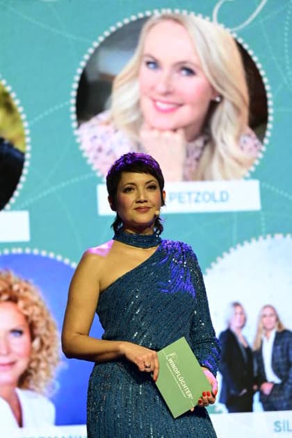 Madeleine Wehle at the 9 Windflüchter Charity Gala 2026 in aid of the Betroffen˜ foundation in the Störtebeker Brauquartier Stralsund, 28 03 2026 Copyright: xMatthiasxWehnertx