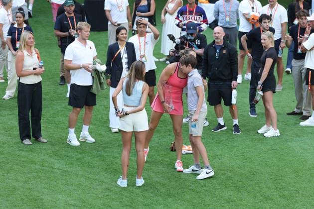 Kai Trump, Spencer Trump seen at the Aryna Sabalenka and Coco Gauff game the women s singles final match of the Miami Open at Hard Rock Stadium Featuring: Aryna Sabalenka, Kai Trump, Spencer Trump Where: Miami Gardens, Florida, United States When: 28 Mar 2026 Credit: hoo-me.com MediaPunch INSTARimages EDITORIAL USE ONLY. NOT FOR USE BY NEWSPAPERS BASED IN THE UK. Copyright: xx instar55588175