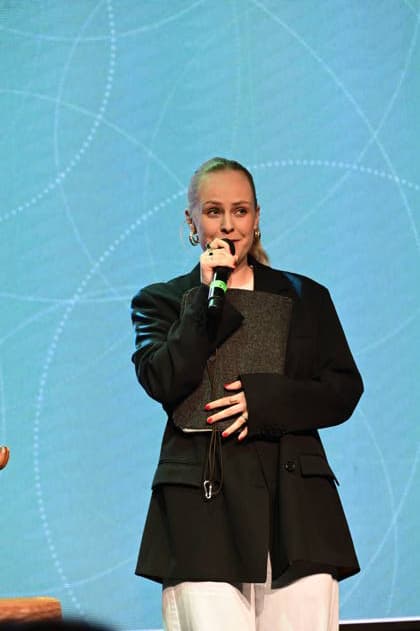 Clara Lösel at the 9 Windflüchter Charity Gala 2026 in aid of the Betroffen˜ Foundation in the Störtebeker Brauquartier Stralsund, 28 03 2026 Copyright: xMatthiasxWehnertx
