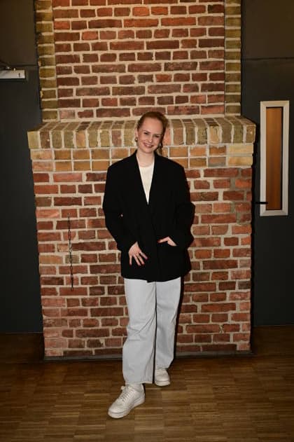 Clara Lösel at the 9 Windflüchter Charity Gala 2026 in aid of the Betroffen˜ Foundation in the Störtebeker Brauquartier Stralsund, 28 03 2026 Copyright: xMatthiasxWehnertx