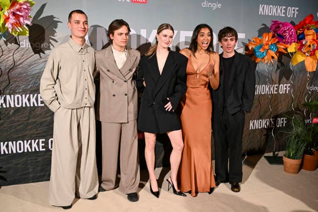 Knokke Off 3 Gent, 28 03 2026 : Knokke Off 3 Premiere . Pix : Willem De Schryver , Kes Bakker , Ayana DoucourÃ , Jef Hellemans . Credit : Peter De Smedt CC . Gent Belgium  Copyright: xContentxCurationx PeterxDexSmedtx xCCx