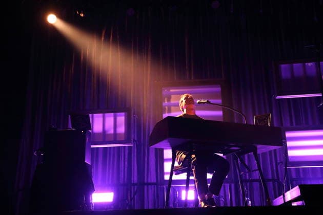 Manuel Bittorf alias Betterov at a concert at Huxleys Neue Welt in Berlin, March 29, 2026 Betterov concert Berlin